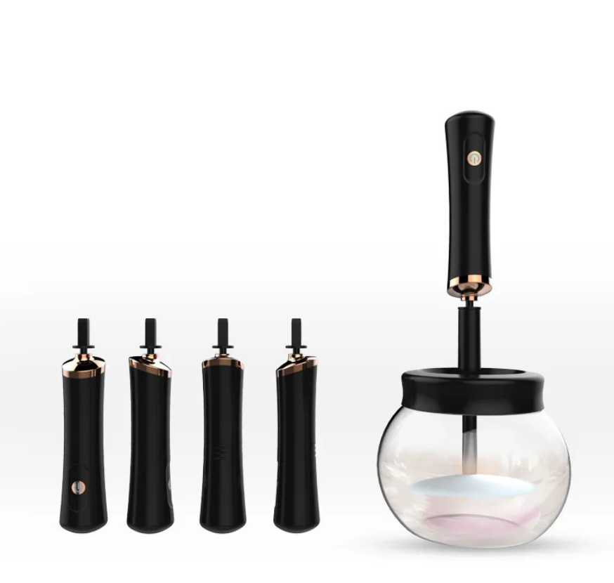 Limpiador y secador de brochas de maquillaje eléctrico
