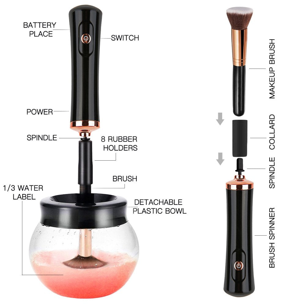 Electric Makeup Brush Cleaner and Dryer