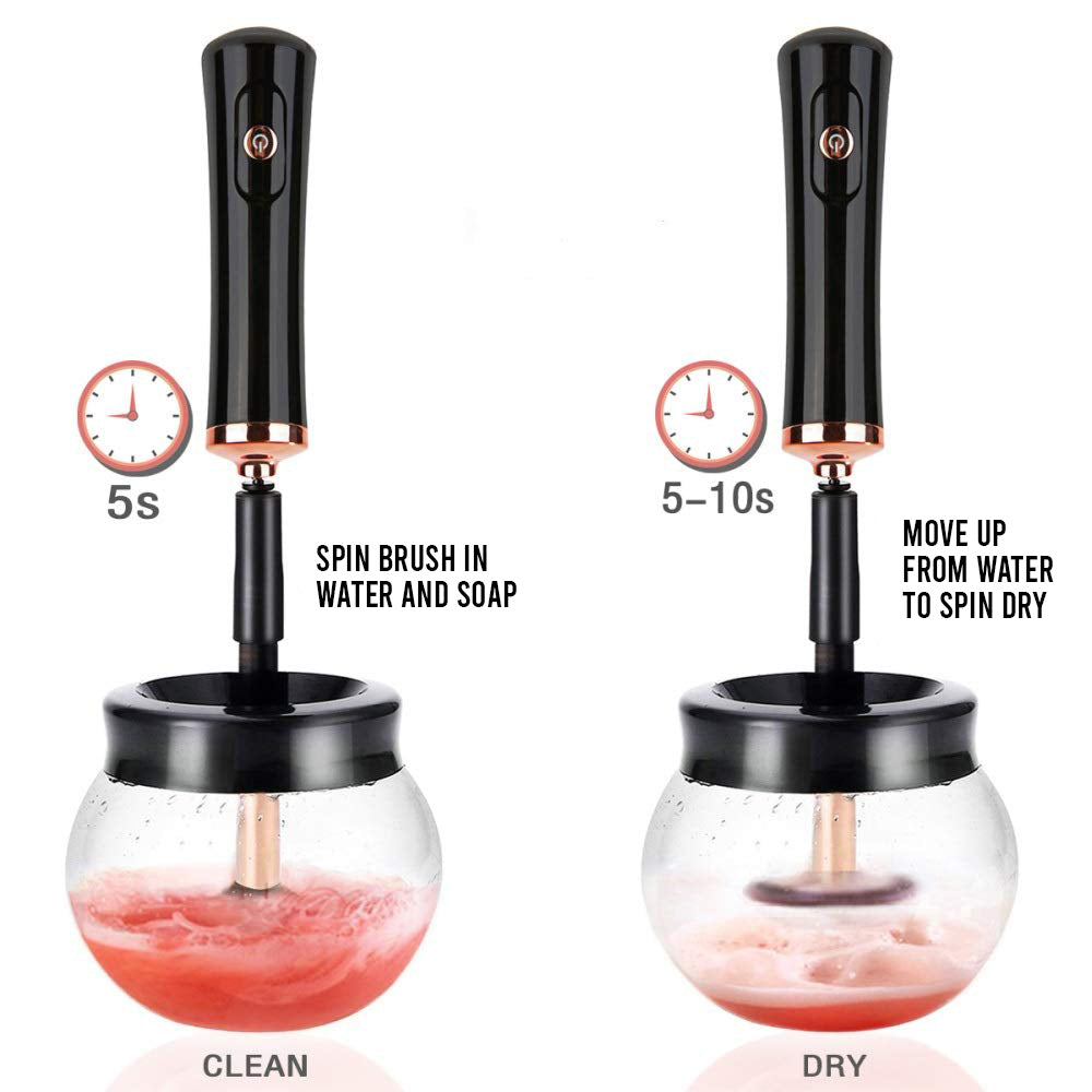 Makeup Brush Cleaner Machine Automatic Brush Cleaner Spinner